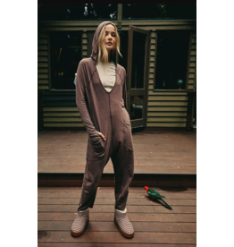 Free people Free People - Hot Shot Long Sleeve Onesie (Dark Espresso)