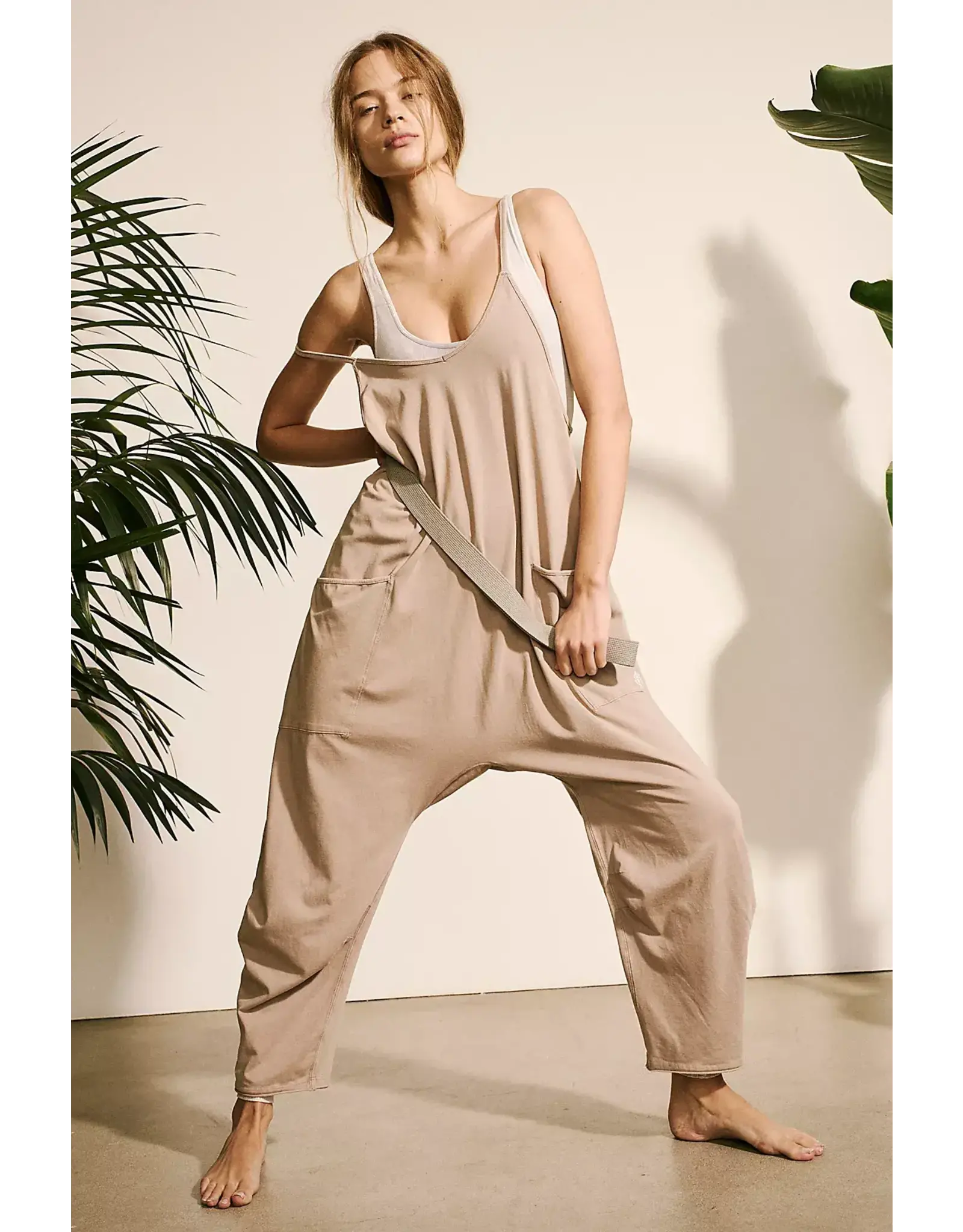 Free people Free People - Hot Shot Onesie (Mocha Latte)