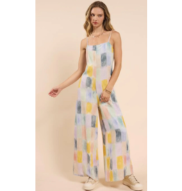 Sadie & Sage Sadie & Sage - Petrichor Wide Leg Jumpsuit