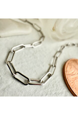 Pika & Bear Pika & Bear - "Petit Montmartre" Small Paperclip Chain Anklet