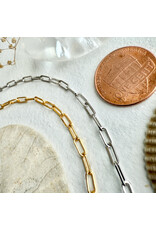 Pika & Bear Pika & Bear - "Petit Montmartre" Small Paperclip Chain Anklet