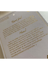 Pika & Bear Pika & Bear - "Andromeda" Stars & Moon Charm Necklace in Gold