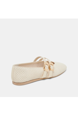Dolce Vita Dolce Vita - Baylee Perforated Suede Flat (Bone)