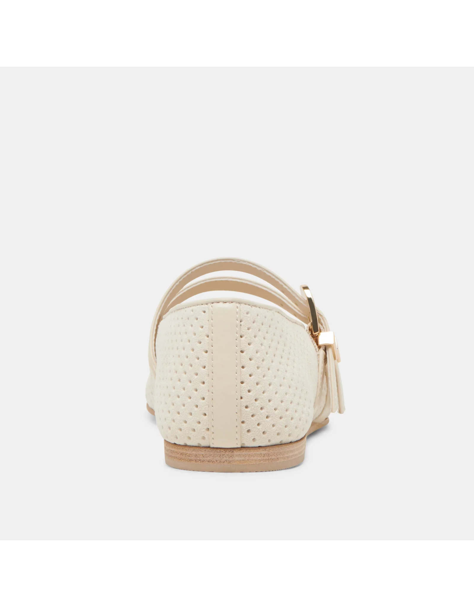 Dolce Vita Dolce Vita - Baylee Perforated Suede Flat (Bone)
