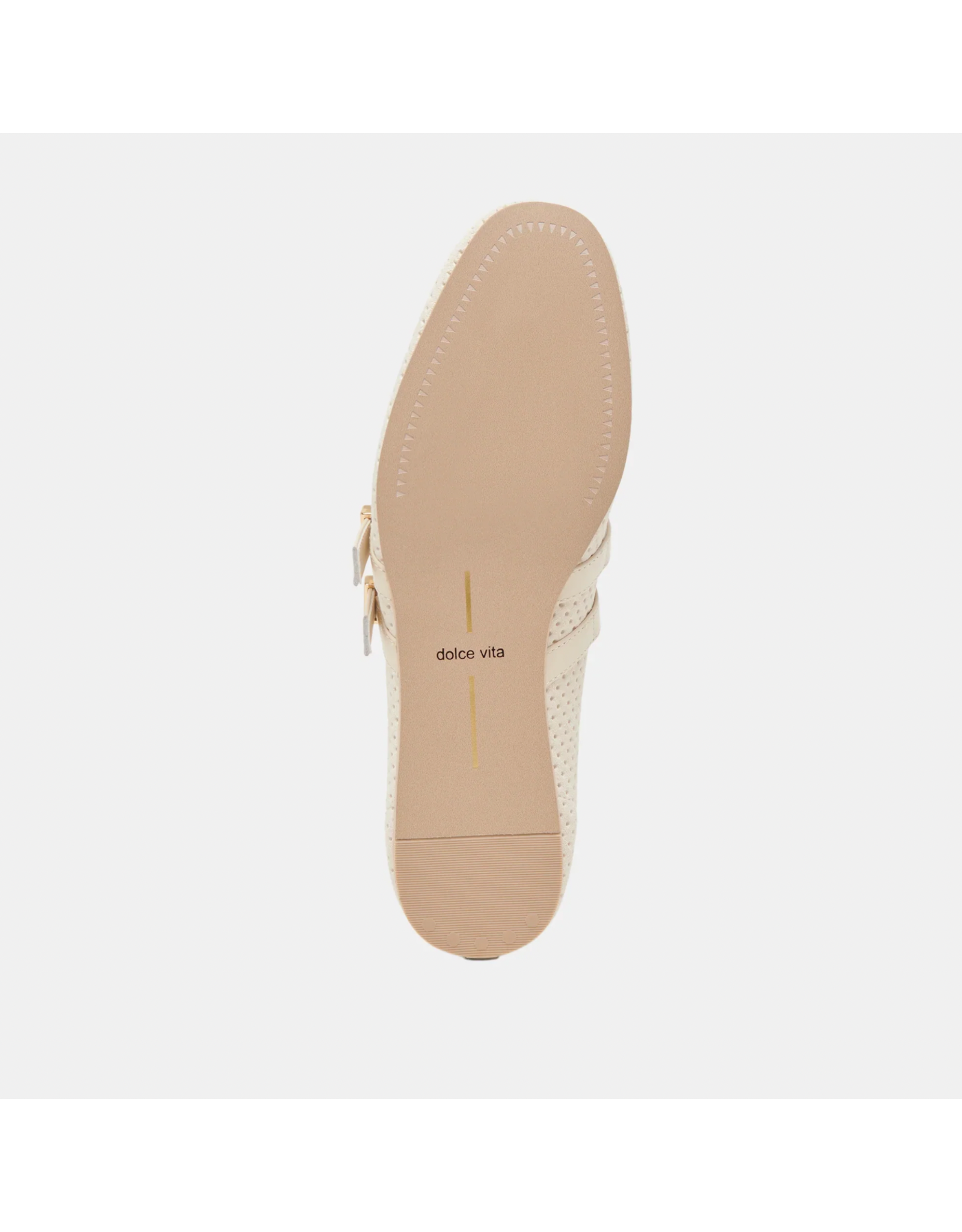 Dolce Vita Dolce Vita - Baylee Perforated Suede Flat (Bone)
