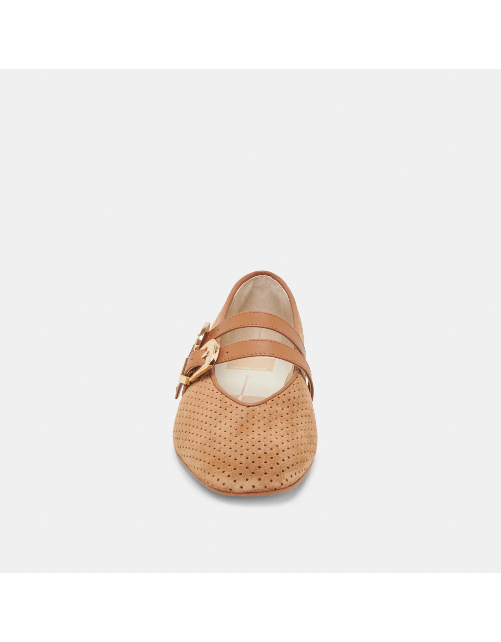 Dolce Vita Dolce Vita - Baylee Perforated Suede Flat (Pecan)