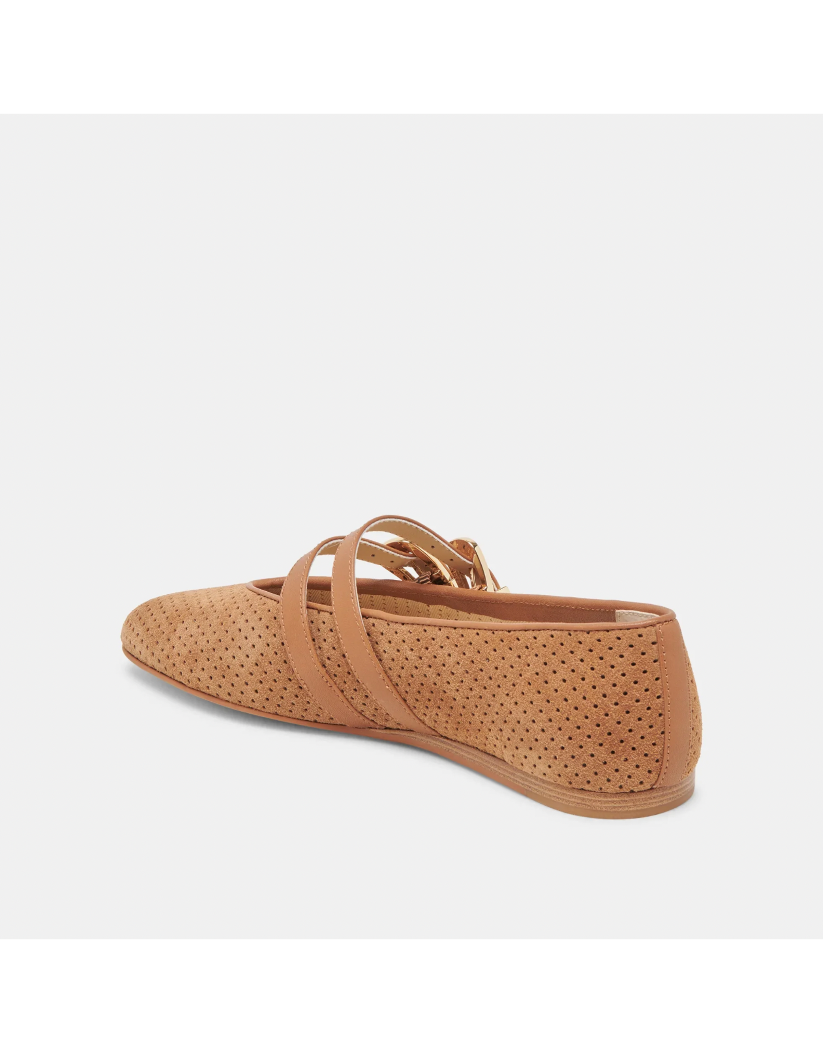 Dolce Vita Dolce Vita - Baylee Perforated Suede Flat (Pecan)