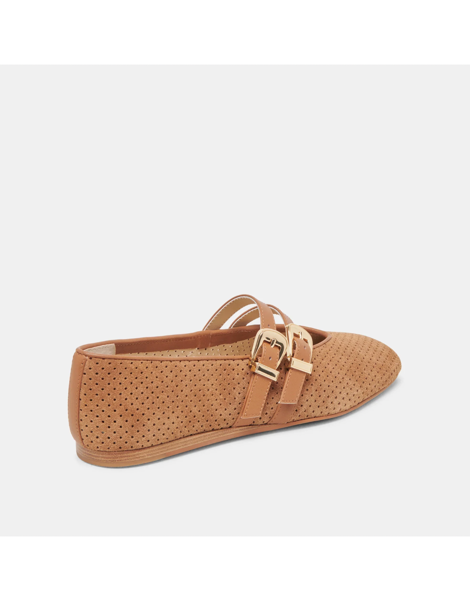 Dolce Vita Dolce Vita - Baylee Perforated Suede Flat (Pecan)