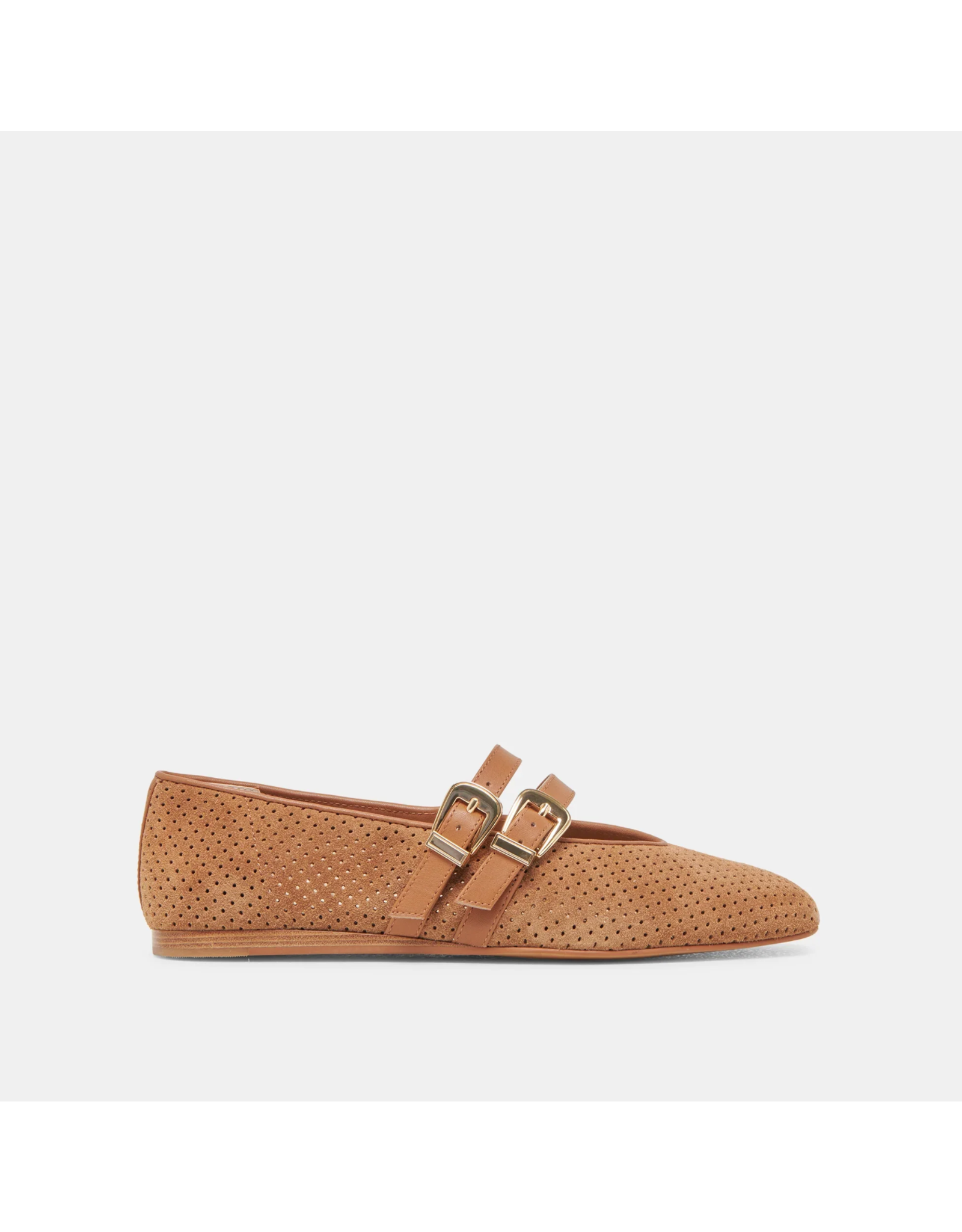Dolce Vita Dolce Vita - Baylee Perforated Suede Flat (Pecan)