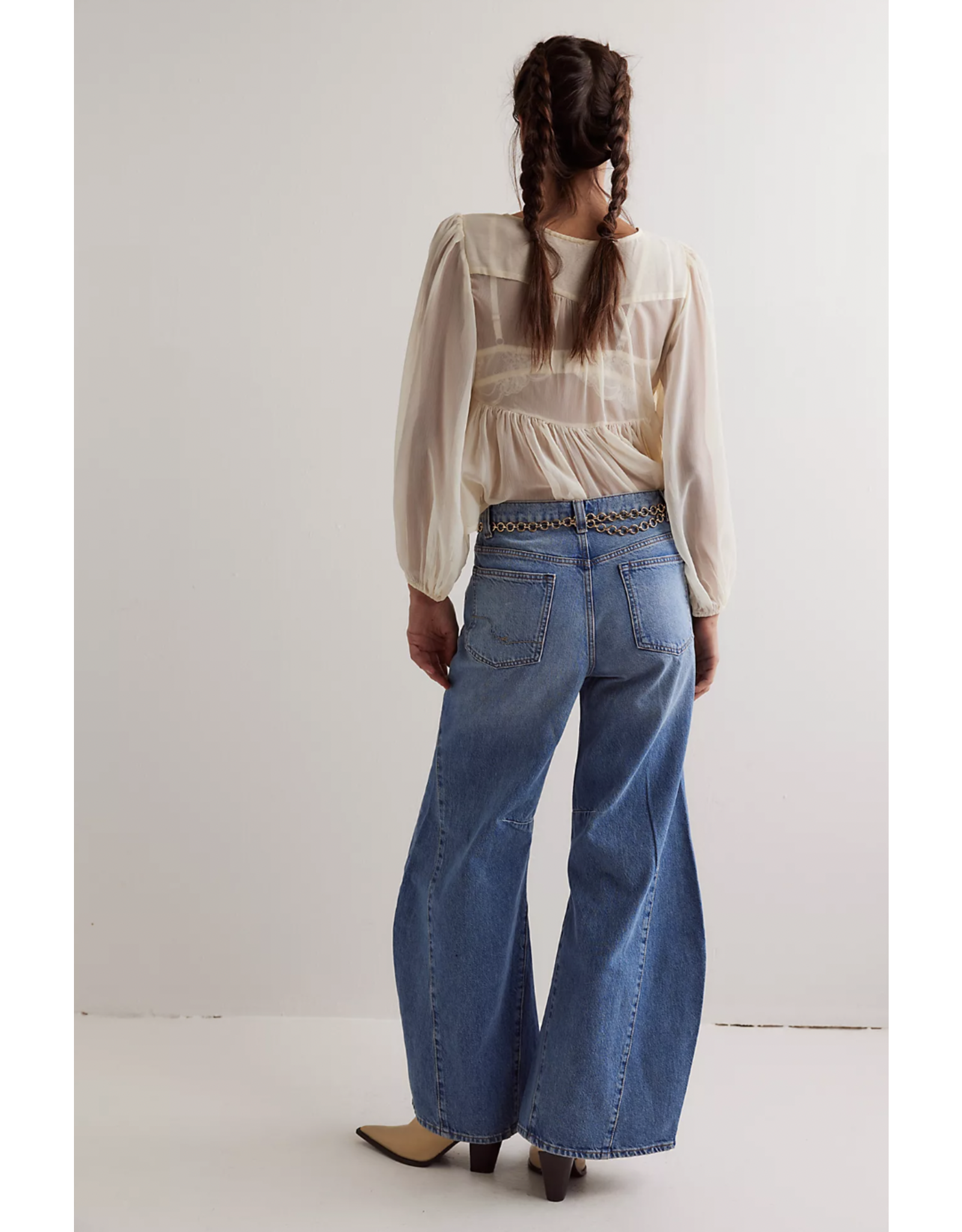 Free people Free People - Eden High Slouchy Jean (Homefree)