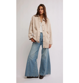 Free people Free People - Avery Denim Jacket (Softest Sand)