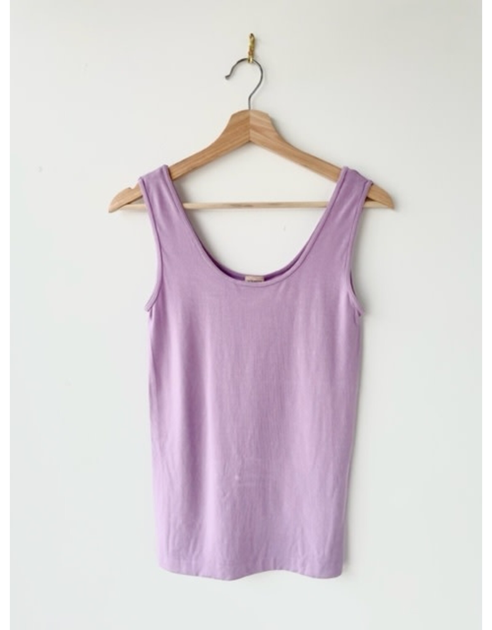 Orange Bamboo tank (lilac)