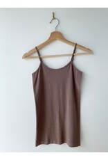 Orange Bamboo spaghetti strap tank top (multiple colours)