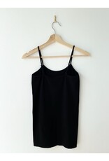 Orange Bamboo spaghetti strap tank top (multiple colours)