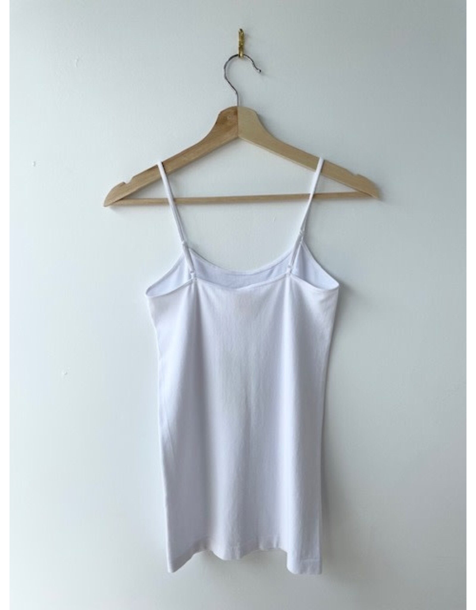 Orange Bamboo spaghetti strap tank top (multiple colours)