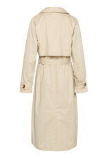 Kaffe Kaffe - Patricia Trench Coat (Feather Grey)