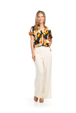 Papillon Papillon - Linen blend wide leg pants (Linen)