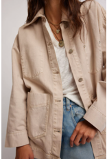 Free people Free People - Avery Denim Jacket (Softest Sand)