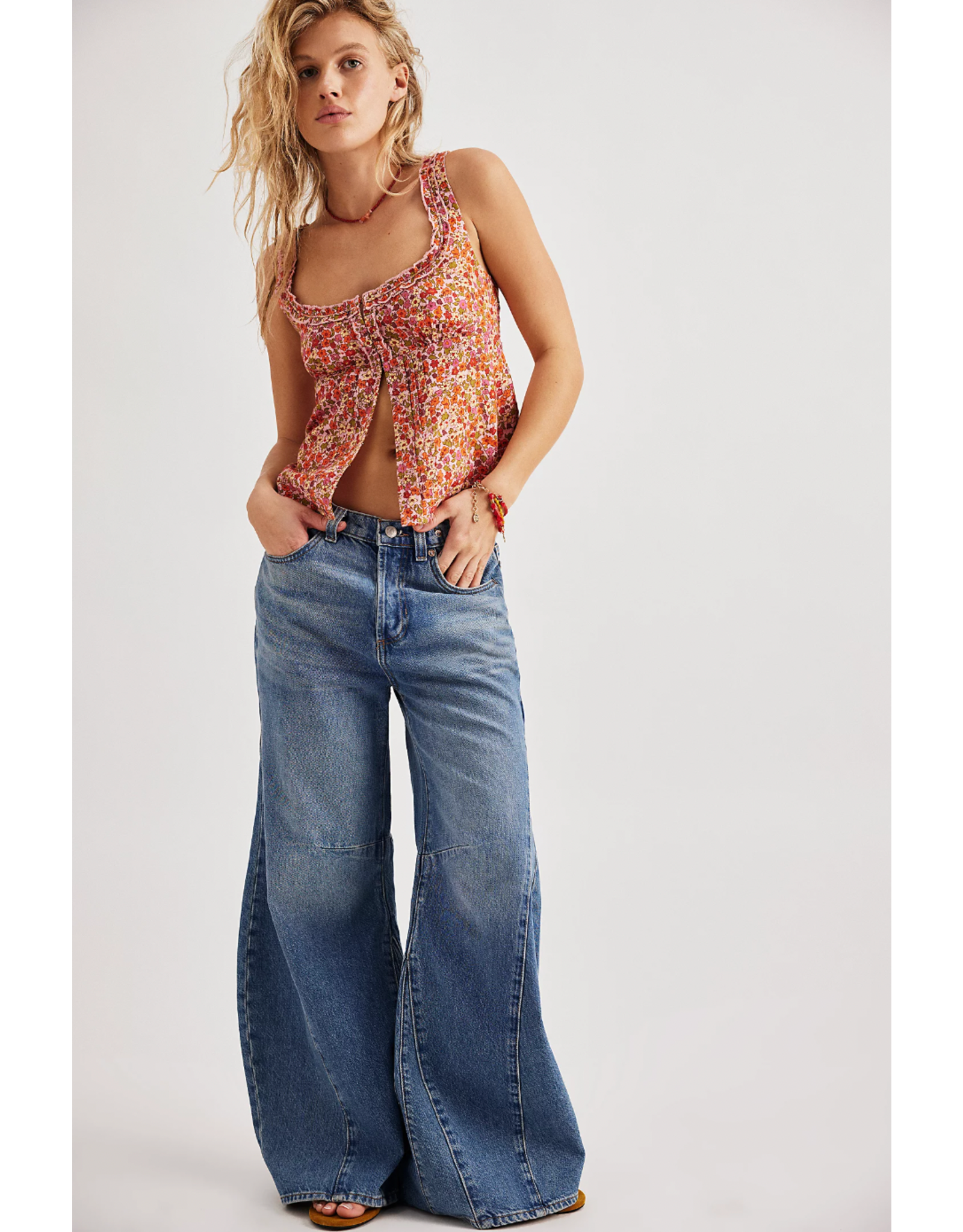 Free people Free People - Eden High Slouchy Jean (Homefree)