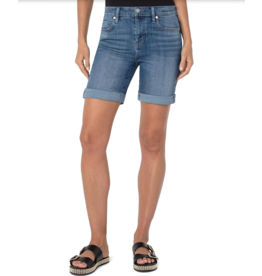 Liverpool Liverpool - Marley girlfriend short with roll cuff (Pactola)