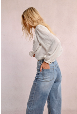 Molly Bracken Molly Bracken - High Waisted Wide leg jeans (Light Denim)