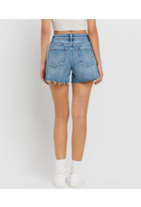 VERVET VERVET - Rebecca High Rise Cleancut Hem A Line Shorts (Inner Circle)