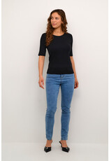 Kaffe Kaffe - Carna T Shirt (Black Deep)