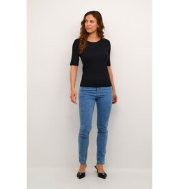 Kaffe Kaffe - Carna T Shirt (Black Deep)