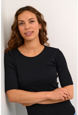 Kaffe Kaffe - Carna T Shirt (Black Deep)