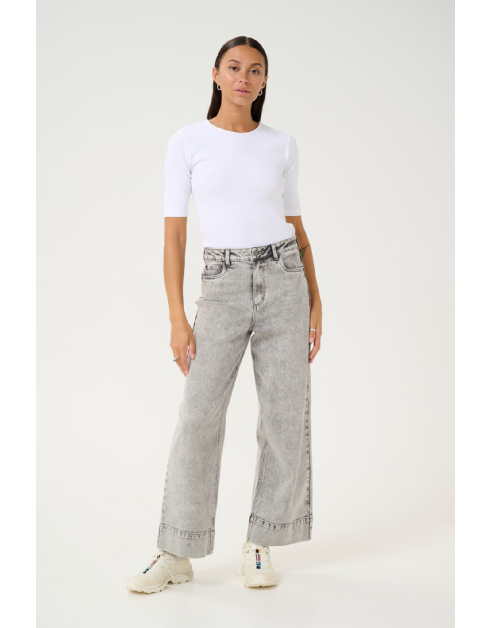 Kaffe Kaffe - Carna T Shirt (Optical White)