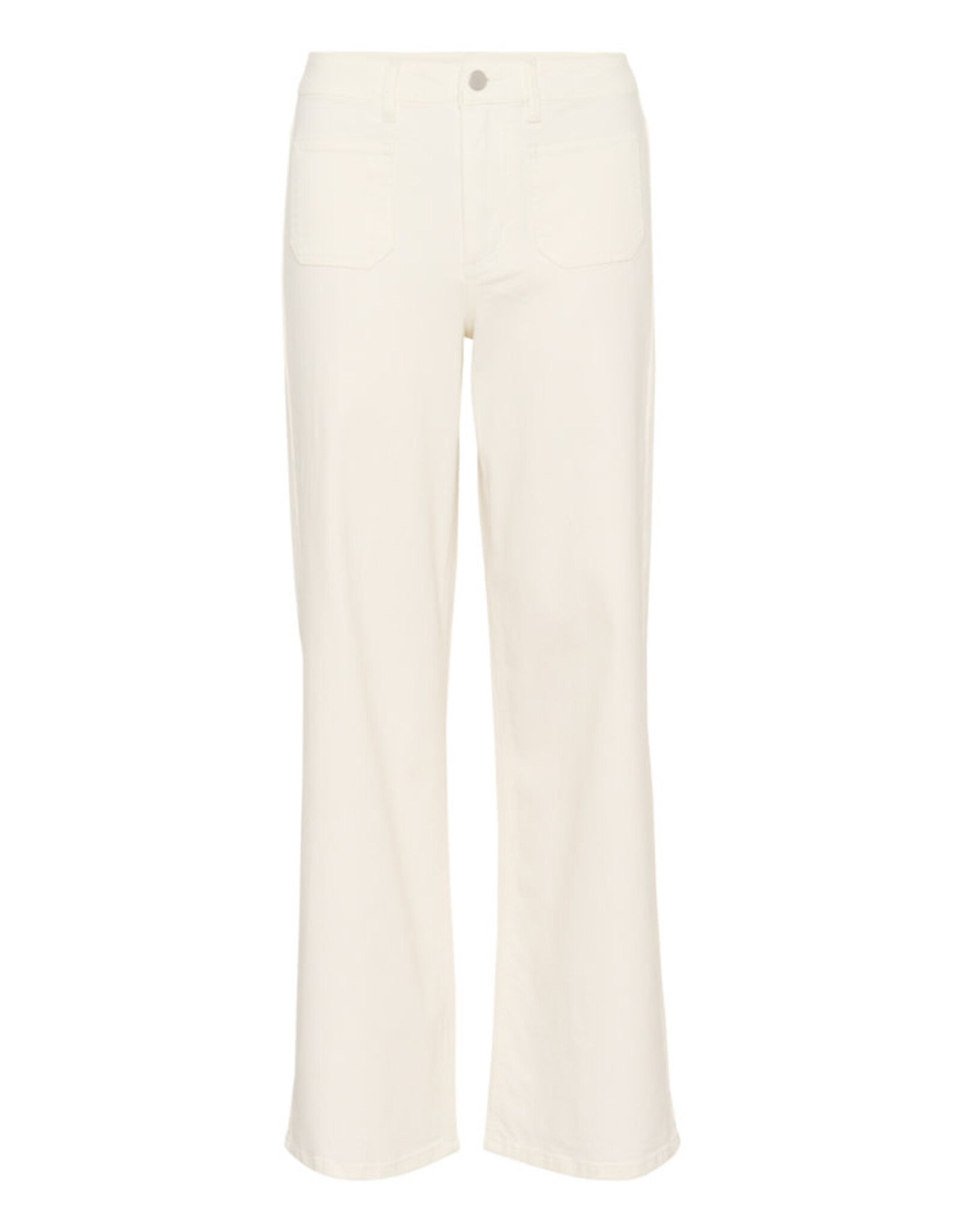 Kaffe Kaffe - Karla Twill Jean (Chalk)