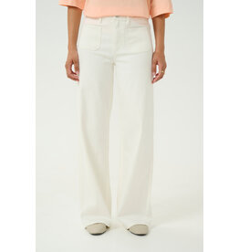 Kaffe Kaffe - Karla Twill Jean (Chalk)