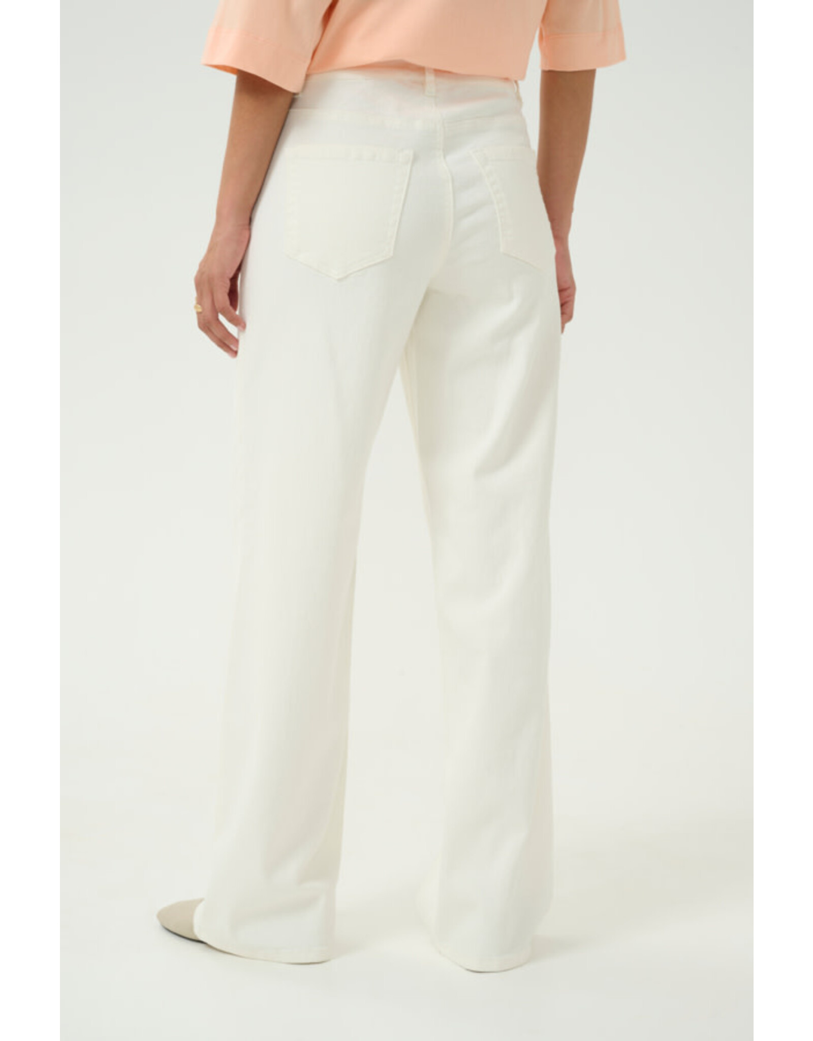 Kaffe Kaffe - Karla Twill Jean (Chalk)