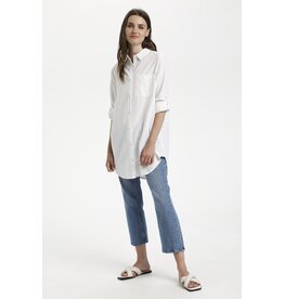 Kaffe Kaffe - Anaya Shirt Tunic (Chalk)