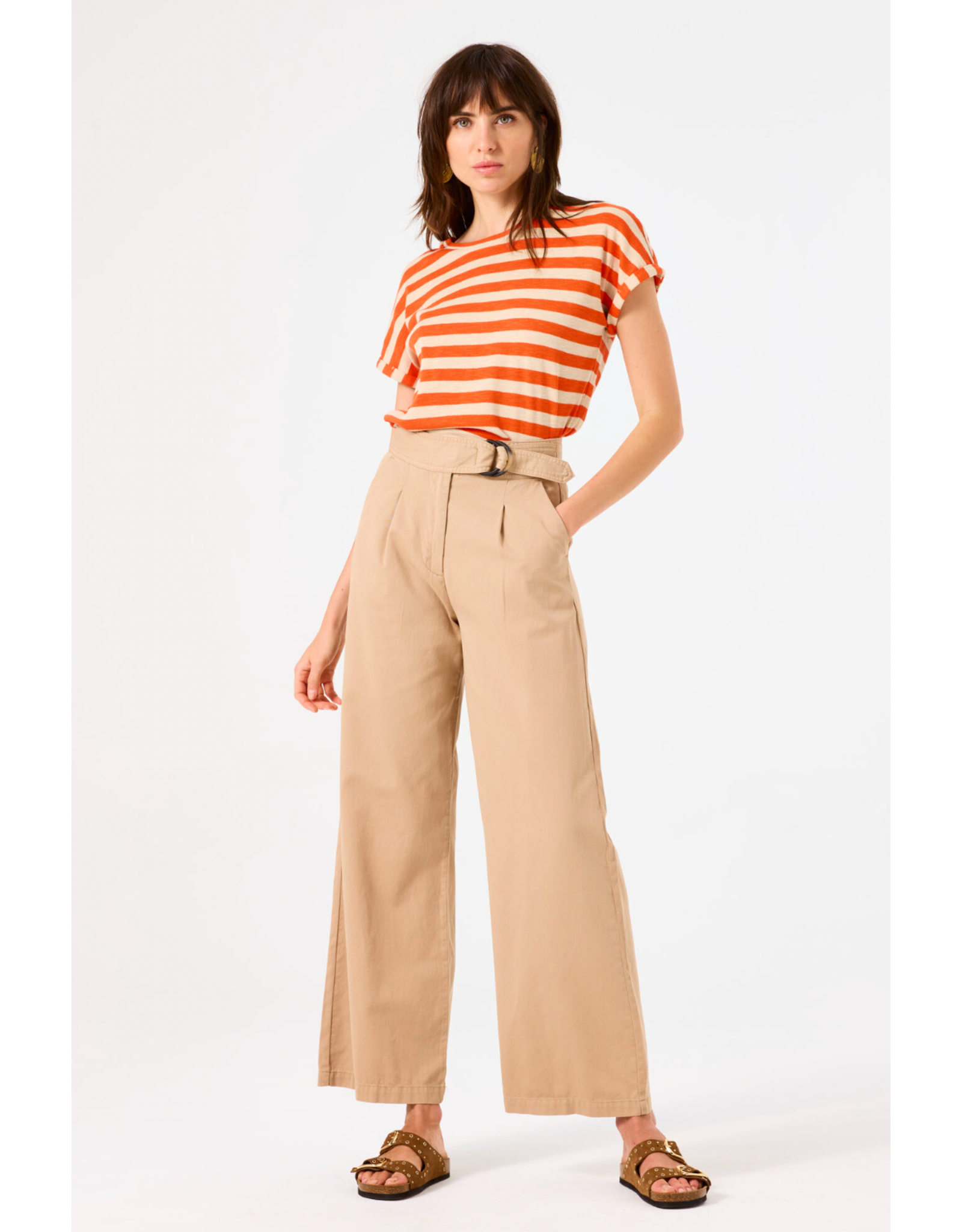Garcia Garcia - Belted Trousers (Tan)