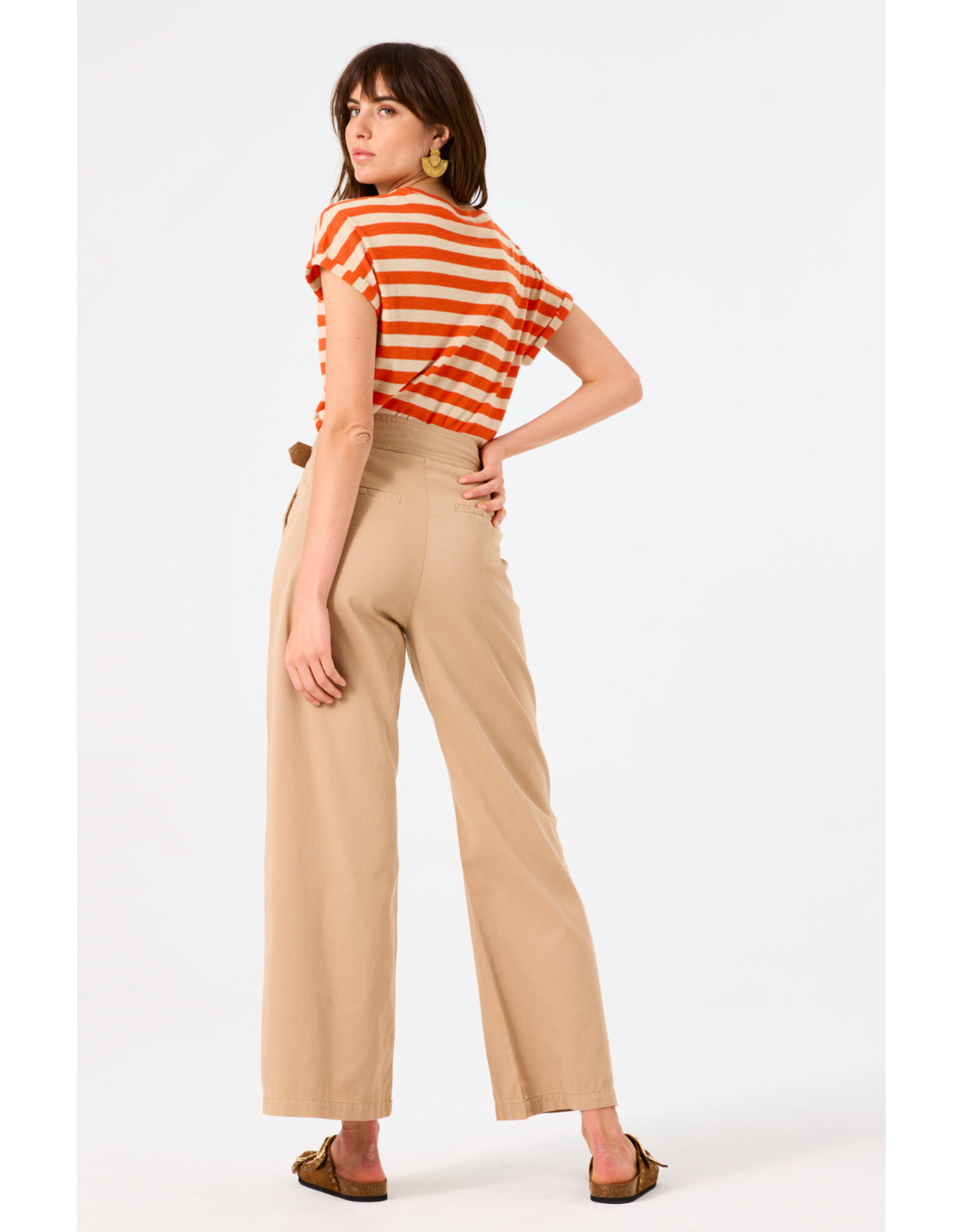 Garcia Garcia - Belted Trousers (Tan)