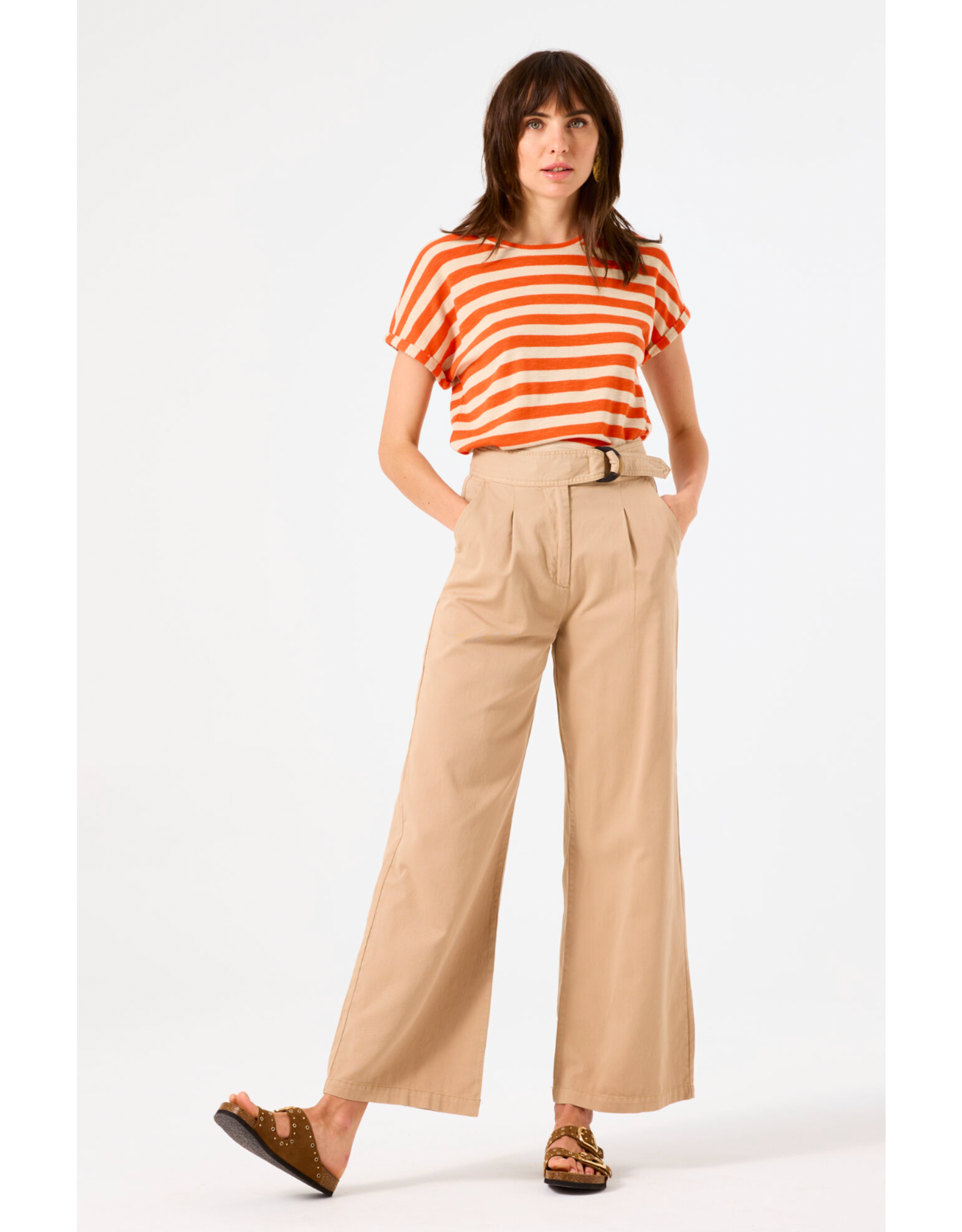 Garcia Garcia - Belted Trousers (Tan)