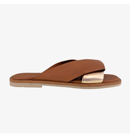 Ateliers Ateliers - Faust Leather Slide (Coconut / Gold)