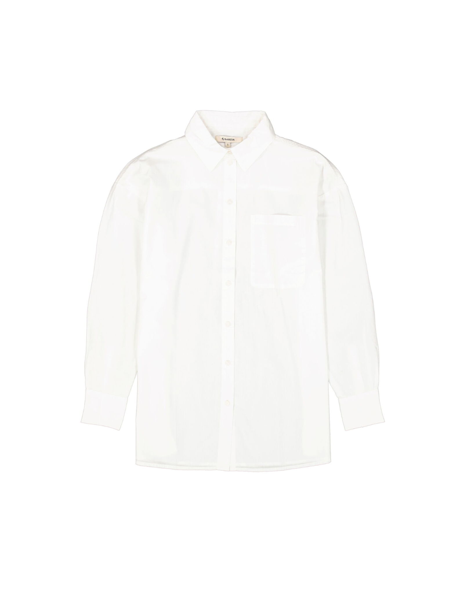 Garcia Garcia - Poplin Cotton Button Up (Off White)