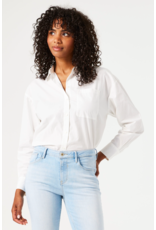 Garcia Garcia - Poplin Cotton Button Up (Off White)
