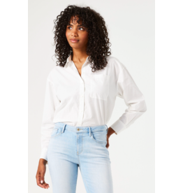 Garcia Garcia - Poplin Cotton Button Up (Off White)