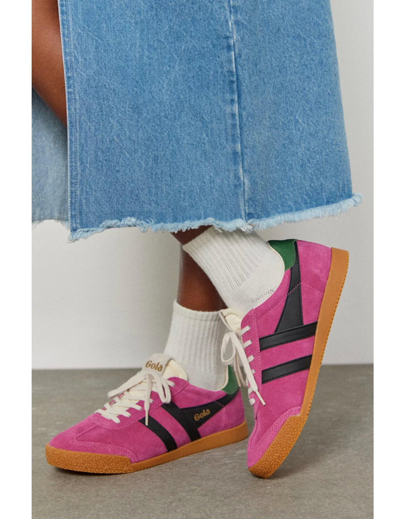 Gola Gola - Elan Sneaker (Fuschia / Evergreen)
