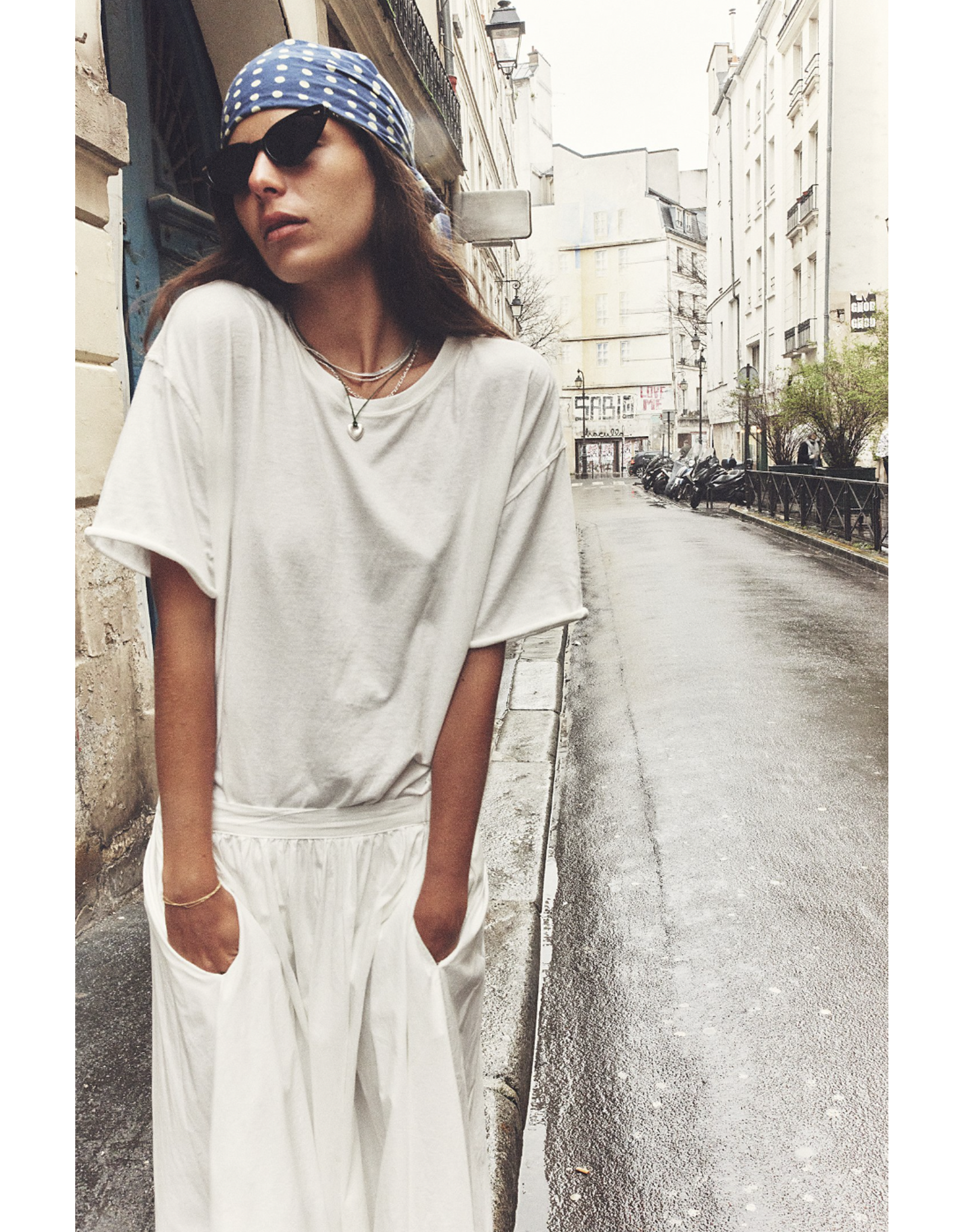 Free people Free People - Nina tee (Ivory)