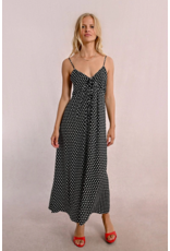 Molly Bracken Molly Bracken -  Polka Dot Maxi Dress (Black)