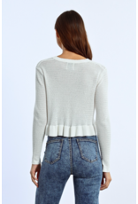 Molly Bracken Molly Bracken -  Open Cardigan (Off White)