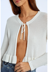 Molly Bracken Molly Bracken -  Open Cardigan (Off White)