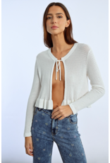 Molly Bracken Molly Bracken -  Open Cardigan (Off White)