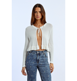 Molly Bracken Molly Bracken -  Open Cardigan (Off White)