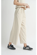 Sadie & Sage Sadie & Sage - Past Midnight Wide Leg Pants (Cream)