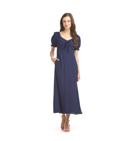 Papillon Papillon - Off the Shoulder Midi Dress (Navy)